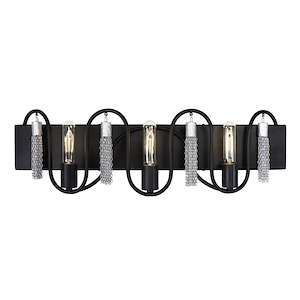 Darden 3-Light Bath and Vanity in Urban Rustic Style 8 Inches Tall and 28 Wide - 1112657