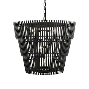 Apollo 6-Light Pendant in Heritage Modern Style 20 Inches Tall and 26 Wide - 1217576