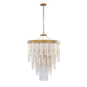 Lafayette 7-Light Chandelier in Coastal Style 34.75 Inches Tall and 24 Wide - 1217761