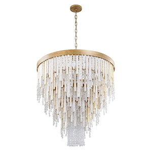 Lafayette 13-Light Chandelier in Coastal Style 39.25 Inches Tall and 30 Wide