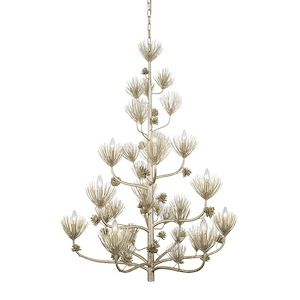 Pinion - 12 Light 3-Tier Chandelier In Farmhouse Style-51 Inches Tall and 40 Inches Wide - 1154872