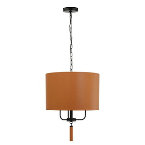 Secret Agent - 3 Light Pendant In Industrial Style-23 Inches Tall and 18 Inches Wide - 1270741