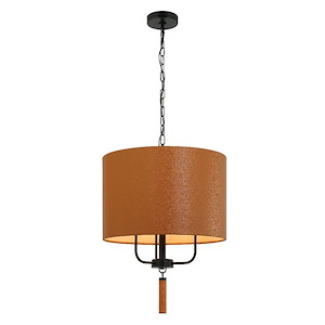 Secret Agent - 3 Light Pendant In Industrial Style-23 Inches Tall and 18 Inches Wide