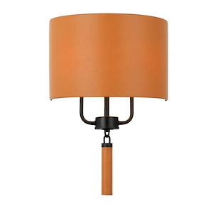 Secret Agent - 2 Light Wall Sconce In Industrial Style-18 Inches Tall and 12 Inches Wide