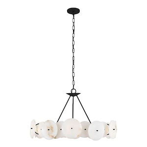 Cosmos - 6 Light Chandelier In Industrial Style-17.75 Inches Tall and 30 Inches Wide - 1300884