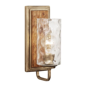 Hammer Time - 1 Light Wall Sconce In Urban Rustic Style-12 Inches Tall and 4.5 Inches Wide