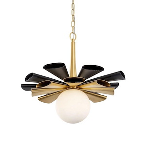 Daphne - 1 Light Large Pendant In Industrial Style-22 Inches Tall and 24.5 Inches Wide