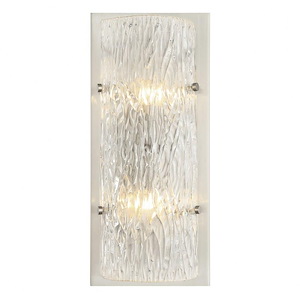 Morgan - 2 Light Wall Sconce In Glam Style-17 Inches Tall and 7.5 Inches Wide - 1270784