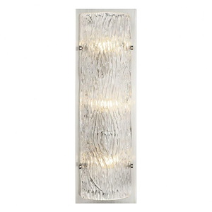 Morgan - 3 Light Wall Sconce In Glam Style-23.5 Inches Tall and 7.5 Inches Wide - 1270785