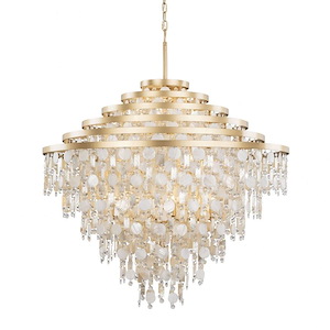 Kalani - 16 Light 6-Tier Chandelier In Coastal Style-40.25 Inches Tall and 41 Inches Wide
