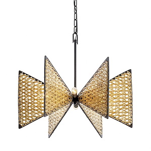 Machina - 6 Light Chandelier In Modern Style-21.75 Inches Tall and 24 Inches Wide