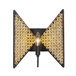 Machina - 1 Light Wall Sconce In Modern Style-12 Inches Tall and 10.75 Inches Wide