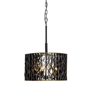 Estela - 3 Light Convertible Pendant In Glam Style-12.5 Inches Tall and 16 Inches Wide - 1286688