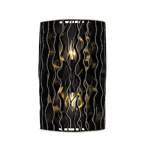 Estela - 2 Light Wall Sconce In Glam Style-16 Inches Tall and 10 Inches Wide