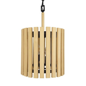 Suratto - 2 Light Pendant In Rustic Style-19.25 Inches Tall and 12 Inches Wide - 1300896