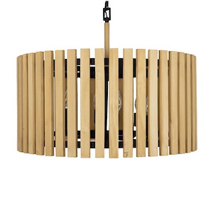 Suratto - 6 Light Pendant In Rustic Style-19.25 Inches Tall and 24 Inches Wide