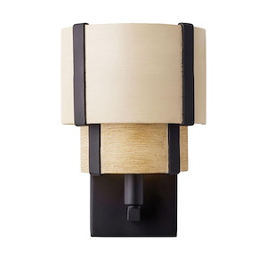 Blonde Moment - 1 Light Wall Sconce In Rustic Style-10.75 Inches Tall and 7.75 Inches Wide - 1300910