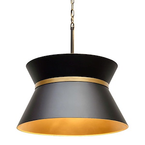 Mad Hatter - 4 Light Pendant In Modern Style-14 Inches Tall and 24 Inches Wide - 1300913