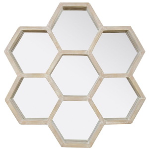 Honeycomb - 28 Inch Accent Mirror