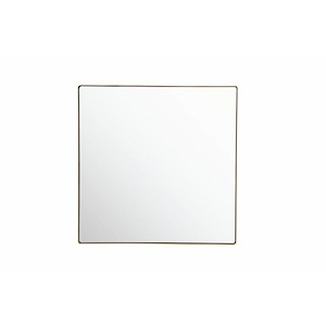 Kye - 30x30 Inch Rounded Square Wall Mirror - 1001481