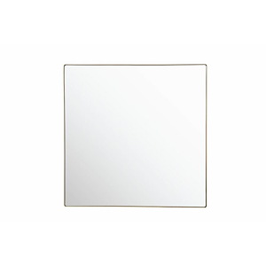 Kye - 40x40 Inch Rounded Square Wall Mirror - 1001482
