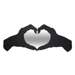 Loving Hands - Wall Mirror-24 Inches Tall and 60 Inches Wide