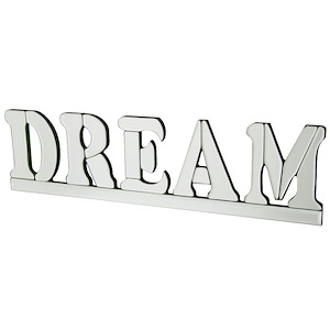Dream - 23.6 Inch Mirrored Wall Art