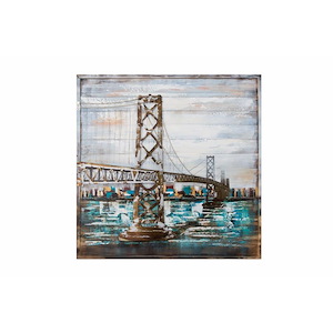 Oakland Bay Bridge - 40 Inch Wall Art
