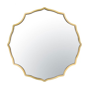 Not Baroque - en - Wall Mirror In Modern Style-30 Inches Tall and 30 Inches Wide - 1286718
