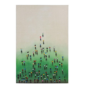 Social Climber - Wall Art In Modern Style-47.25 Inches Tall and 31.5 Inches Wide