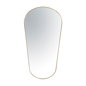 Pointless Exclamation - Wall Mirror In Modern Style-40 Inches Tall and 21.25 Inches Wide