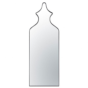 Decanter - Wall Mirror In Modern Style-40 Inches Tall and 14 Inches Wide