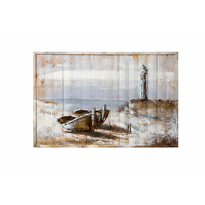 Zen - 47.25 Inch Beach Wall Art