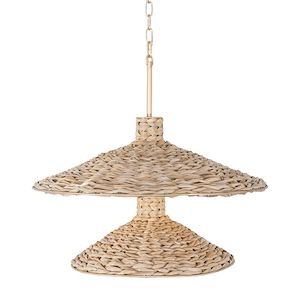 Hilton Head - 9 Light Pendant In Coastal Style-17 Inches Tall and 26.25 Inches Wide