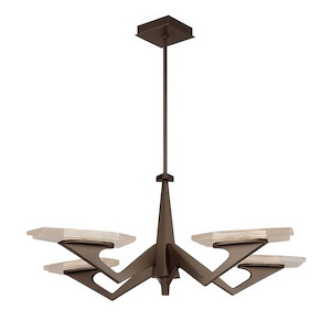 Down the Wrong Path - 4 LED Pendant-19.19 Inch Tall and 45 Inch Wide - 1428613