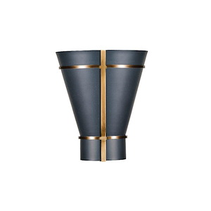 Brasserie - 1 Light Wall Sconce-16.5 Inch Tall and 12.5 Inch Wide - 1375247