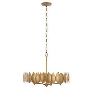 Petal Reign - 5 Light Pendant-8.5 Inch Tall and 26.5 Inch Wide - 1428642