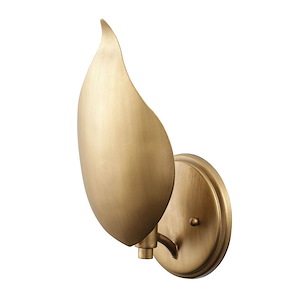 Petal Reign - 1 Light Wall Sconce-11.25 Inch Tall and 6.25 Inch Wide - 1428645