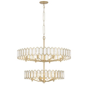 Drama Club - 13 Light Pendant-33 Inch Tall and 33 Inch Wide - 1428676