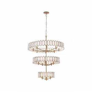 Drama Club - 16 Light Pendant-45.5 Inch Tall and 33 Inch Wide - 1428677