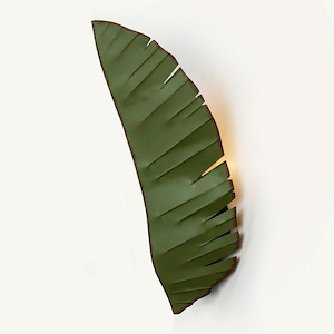 Banana Leaf - 3 Light Wall Sconce - 1001475