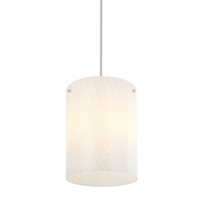 Swirled - 3 Light Pendant In Modern Style-16 Inches Tall and 12 Inches Wide - 1286763