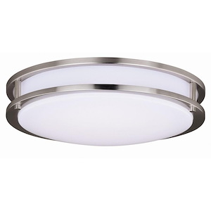 Horizon 1-Light Flush Mount in Mission and Dome Style 4 Inches Tall and 15.75 Inches Wide - 1145967