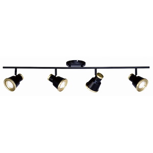 Fairhaven 4-Light Directional Light in Industrial Style 8 Inches Tall and 36 Inches Wide - 820809