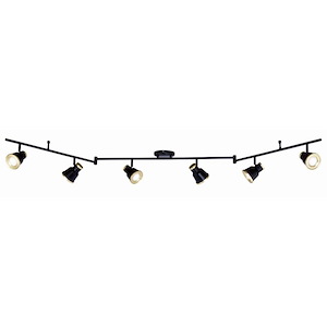 Fairhaven 6-Light Directional Light in Industrial Style 8 Inches Tall and 82 Inches Wide - 820811