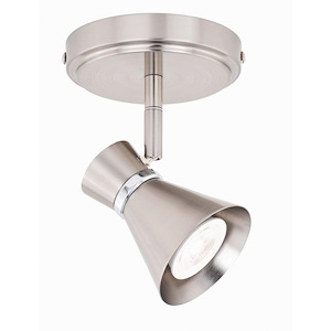 Alto 1-Light Directional Light in Mid-Century Modern Style 7.25 Inches Tall and 5 Inches Wide