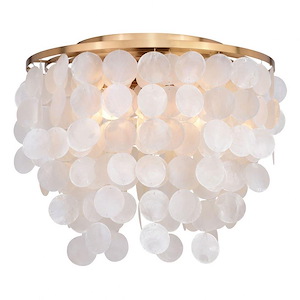 Elsa - 3 Light Flush Mount In Glam Style-13.5 Inches Tall and 16 Inches Wide - 1299054