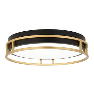 Northgate - 30W 1 LED Flush Mount-3.25 Inch Tall and 13 Inch Wide - 1403031