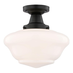 Eastgate - 1 Light Semi-Flush Mount-11.25 Inch Tall and 12 Inch Wide - 1403035