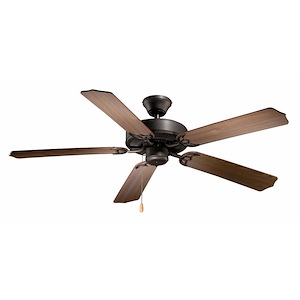 Medallion Ceiling Fan in Transitional Style 11.75 Inches Tall and 52 Inches Wide